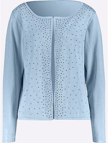 Gilet Fin Tricot Fin Et Doux - Taille Standard - Helline