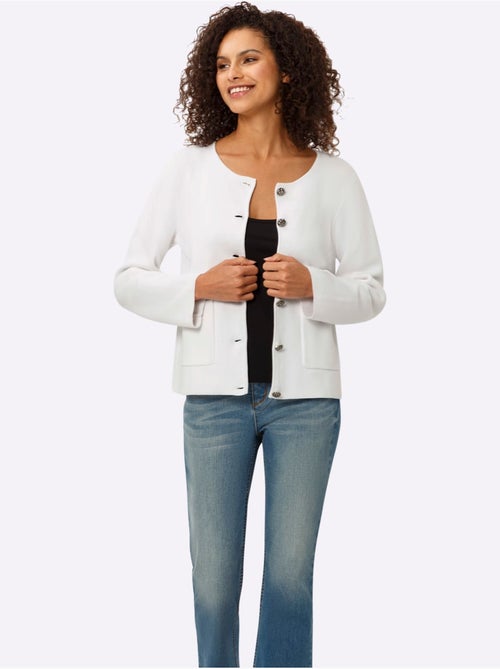 Gilet Fin Tricot Milanais - Taille Standard - Helline - Kiabi