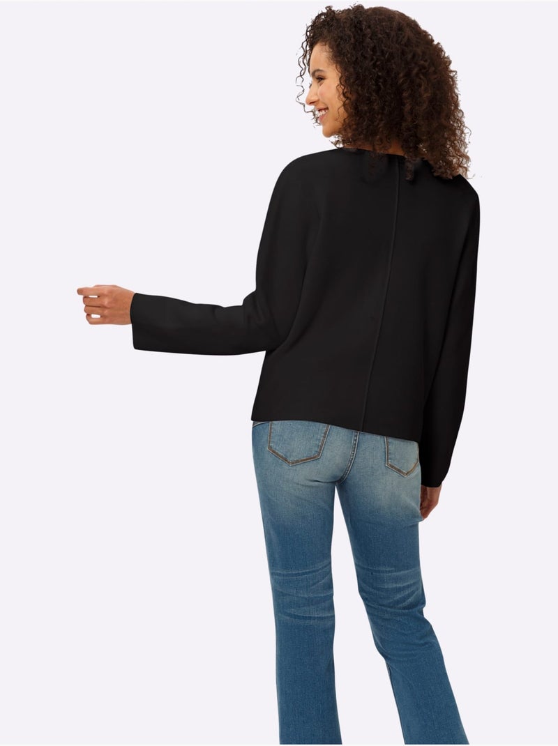 Gilet Fin Tricot Milanais - Taille Standard - Helline Noir - Kiabi