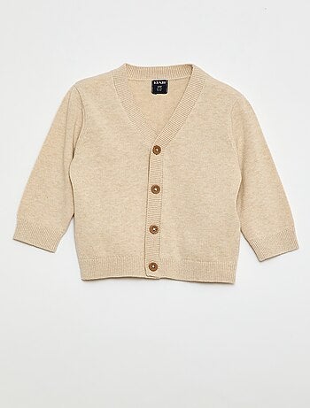 Gilet fine jauge col V