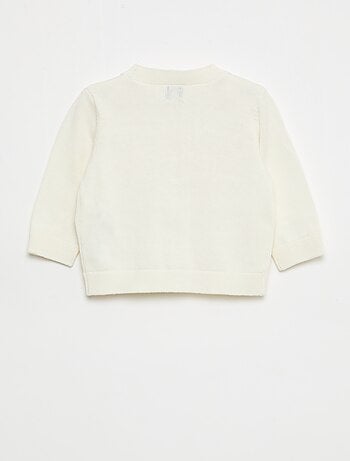 Gilet fine jauge col V