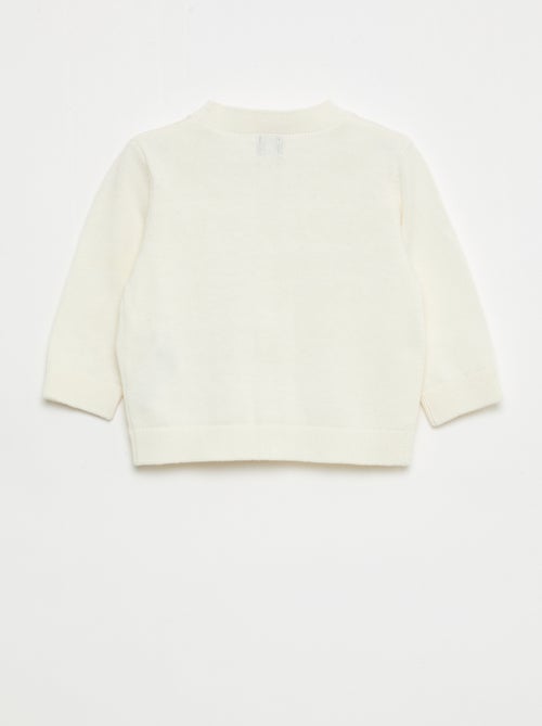 Gilet fine jauge col V - Kiabi