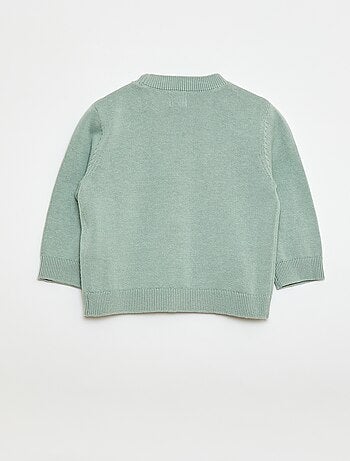 Gilet fine jauge col V