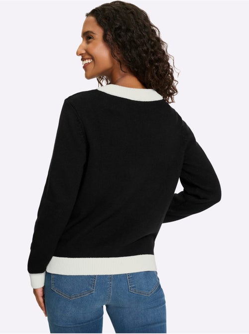 Gilet Finitions Contrastées - Taille Standard - helline - Kiabi