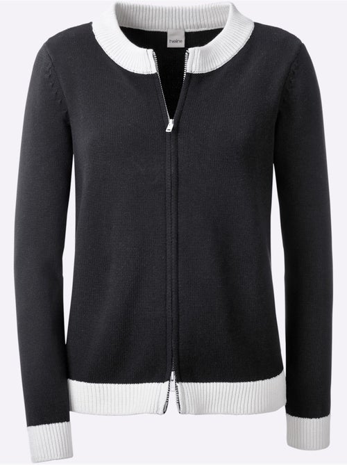 Gilet Finitions Contrastées - Taille Standard - helline - Kiabi