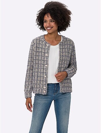 Gilet Forme Blouson Tendance - Taille Standard - Helline