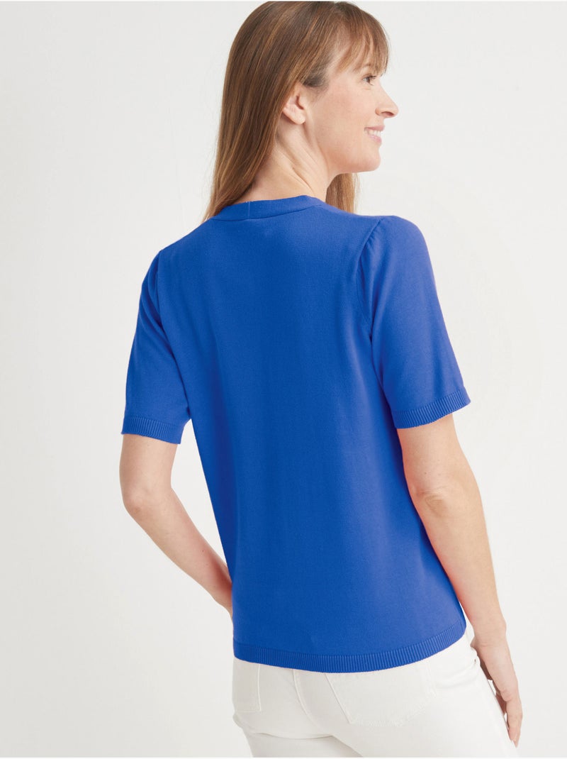 Gilet forme boîte - DAXON Bleu - Kiabi
