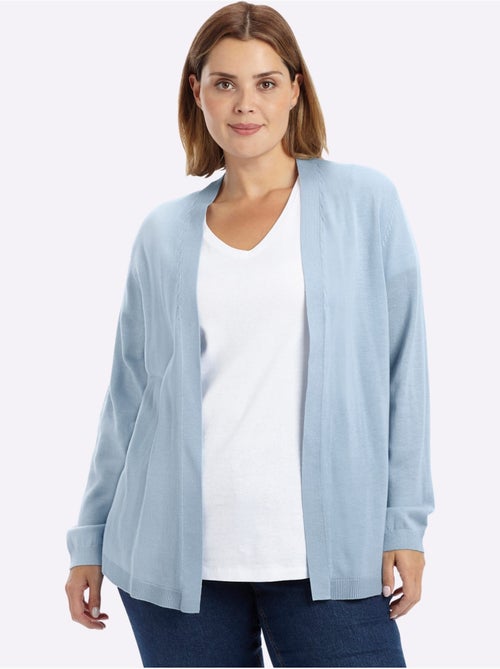 Gilet Forme Longue Confortable - Taille Standard - Sheego - Kiabi