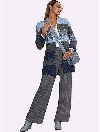 Gilet Forme Ouverte Et Longue Tendance - Taille Standard - Helline