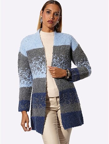 Gilet Forme Ouverte Et Longue Tendance - Taille Standard - Helline