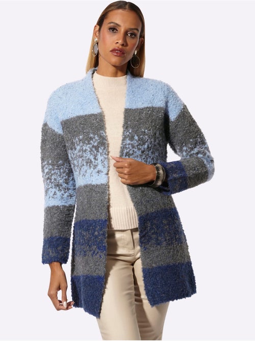 Gilet Forme Ouverte Et Longue Tendance - Taille Standard - Helline - Kiabi Gilet Forme Ouverte Et Longue Tendance - Taille Standard - Helline - Kiabi