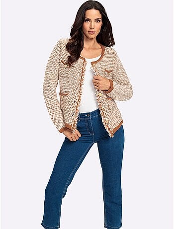 Gilet Franges Tendance - Taille Standard - Helline