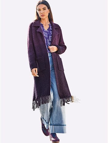 Gilet franges tendance - taille standard - helline
