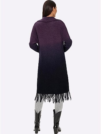 Gilet franges tendance - taille standard - helline