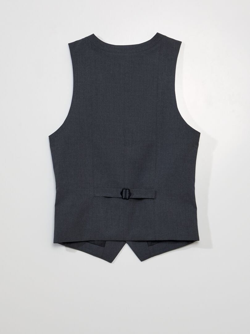 Gilet gar on de caf Gris Kiabi 25.00