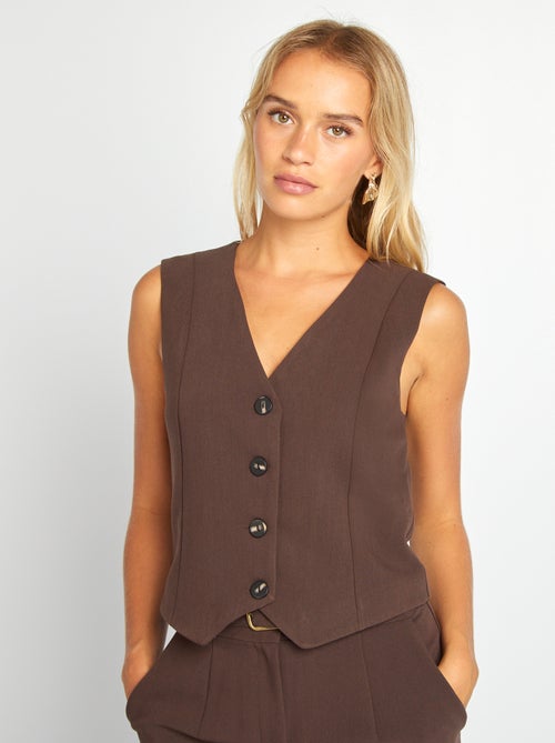 Gilet garçon de café - Kiabi