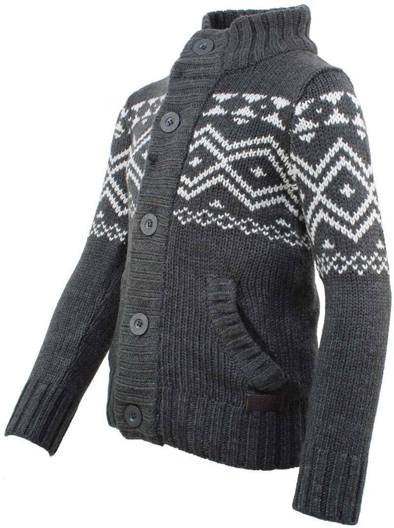Gilet garçon ECARD - SRK Gris - Kiabi