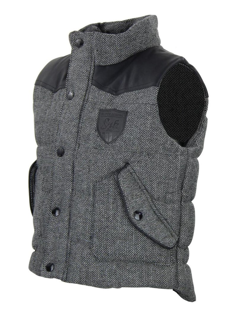 Gilet garçon EHUB - SRK Noir Noir - Kiabi