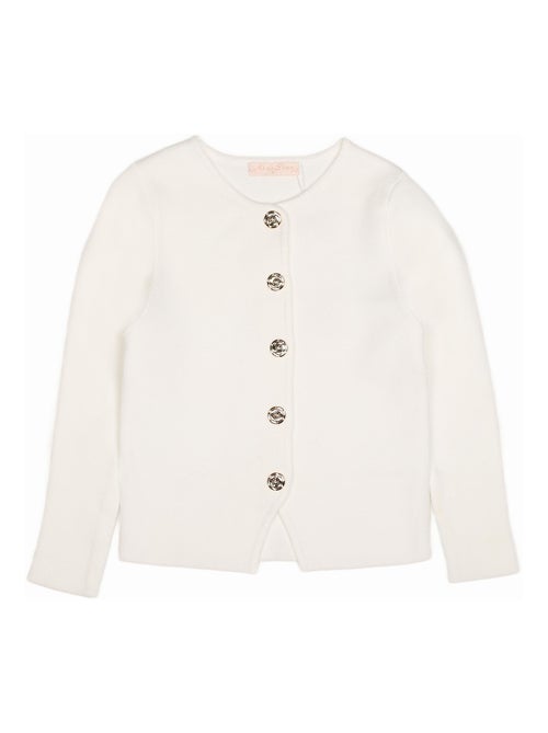 Gilet gauffré piqué - Kiabi