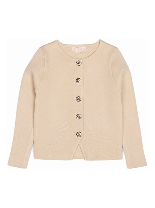 Gilet gauffré piqué - Kiabi