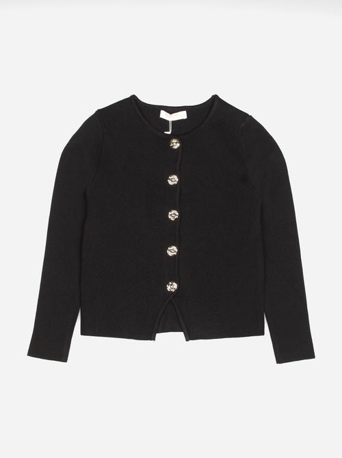 Gilet gauffré piqué - Kiabi