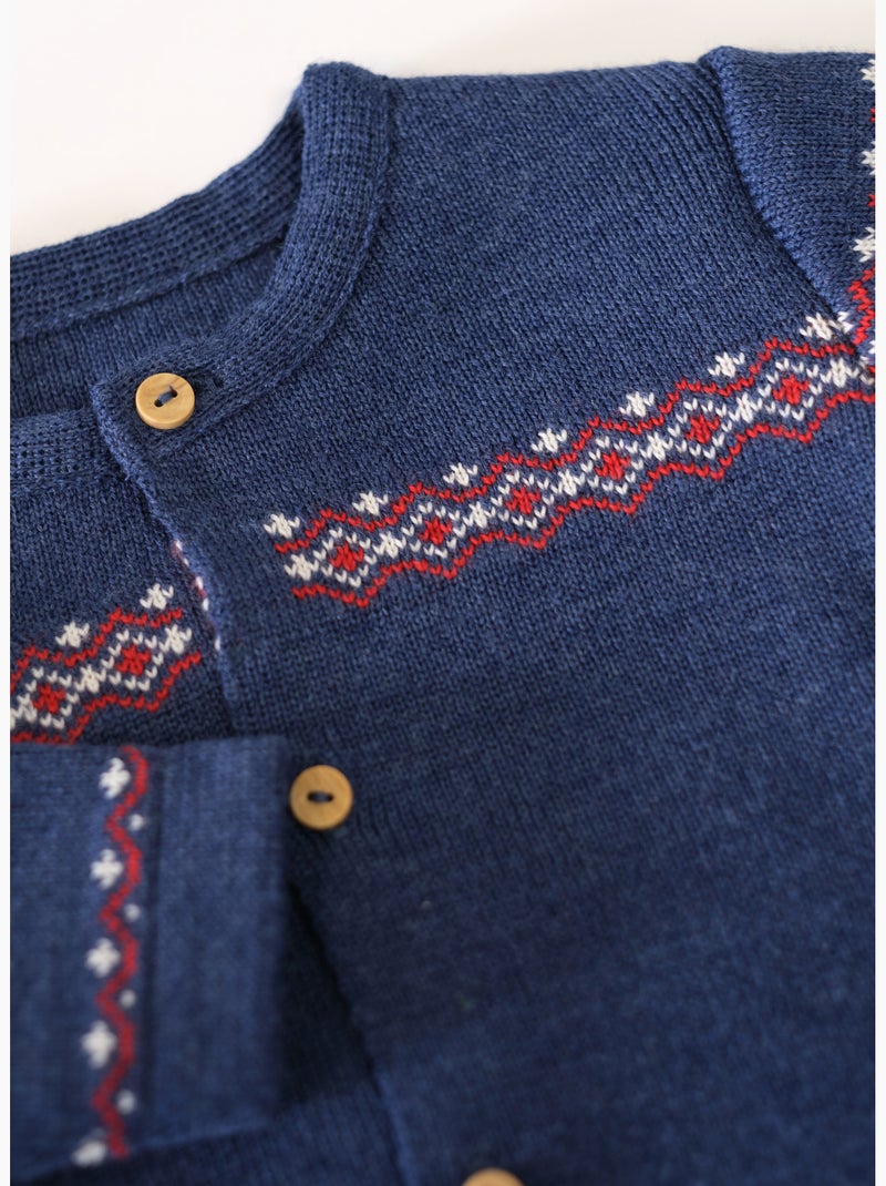 Gilet grand bébé - chamonix Ecru - Kiabi