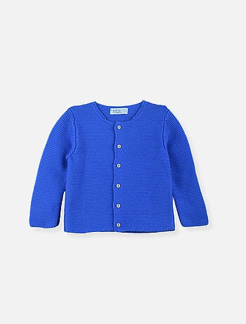 Gilet grand bébé en coton - édition « la vie en couleur »