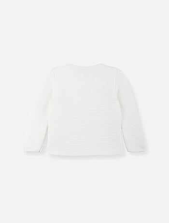 Gilet grand bébé en coton - édition « la vie en couleur »