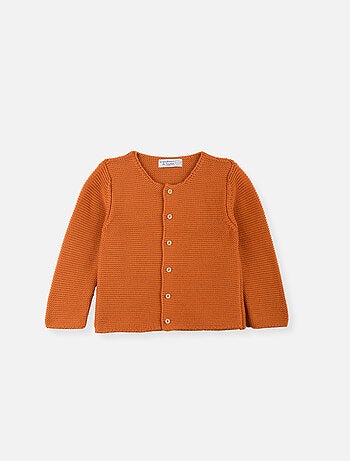 Gilet grand bébé en coton - édition « la vie en couleur »