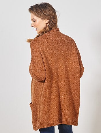 Gilet grosse maille - Kiabi