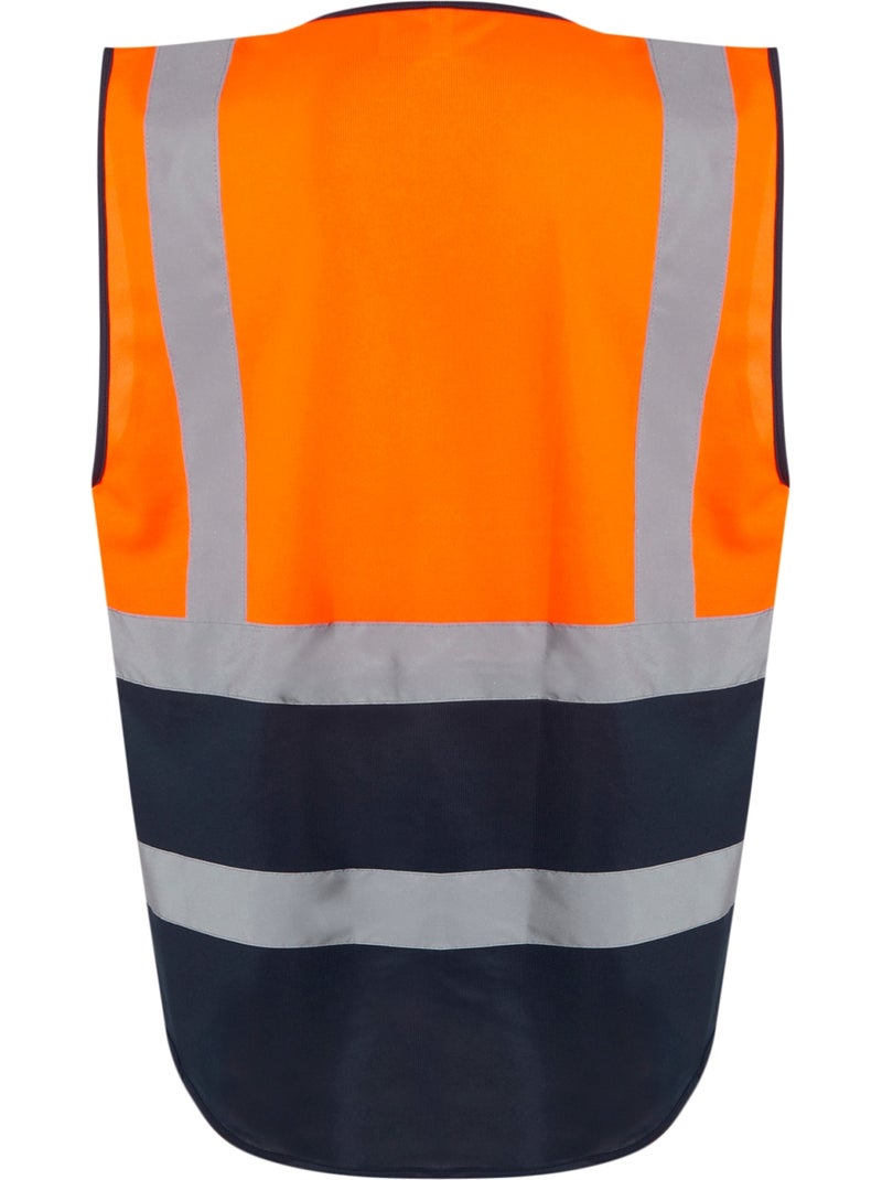 Gilet haute visibilité - regatta professional Bleu Jaune Bleu - Kiabi