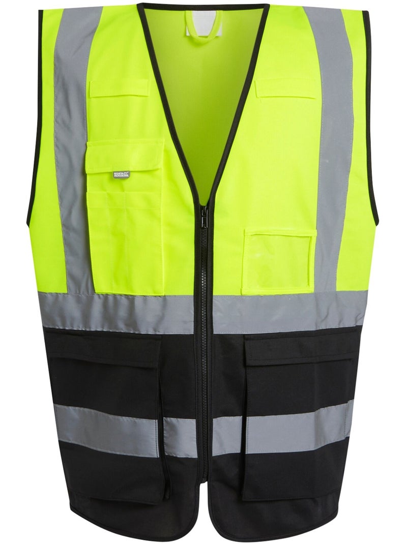 Gilet haute visibilité - regatta professional Bleu Jaune - Kiabi
