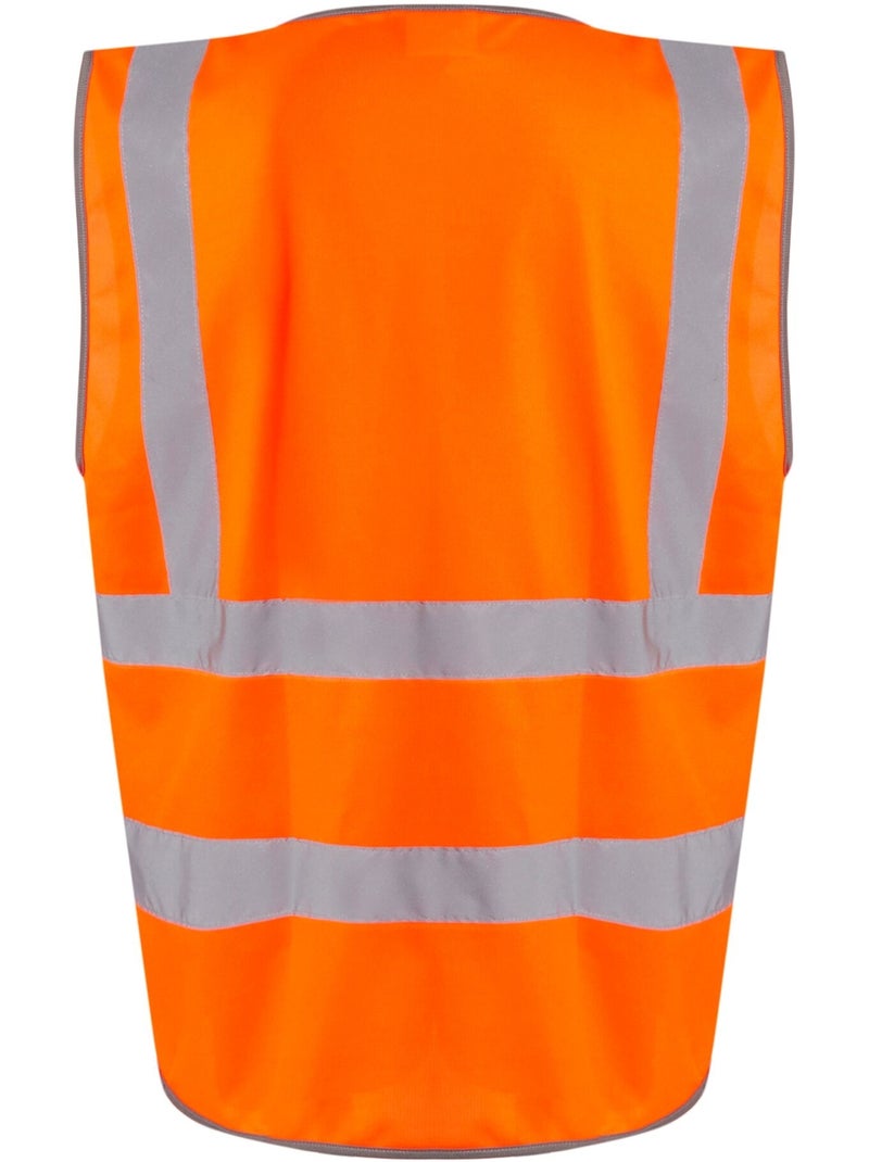 Gilet haute visibilité - regatta professional Bleu Orange - Kiabi