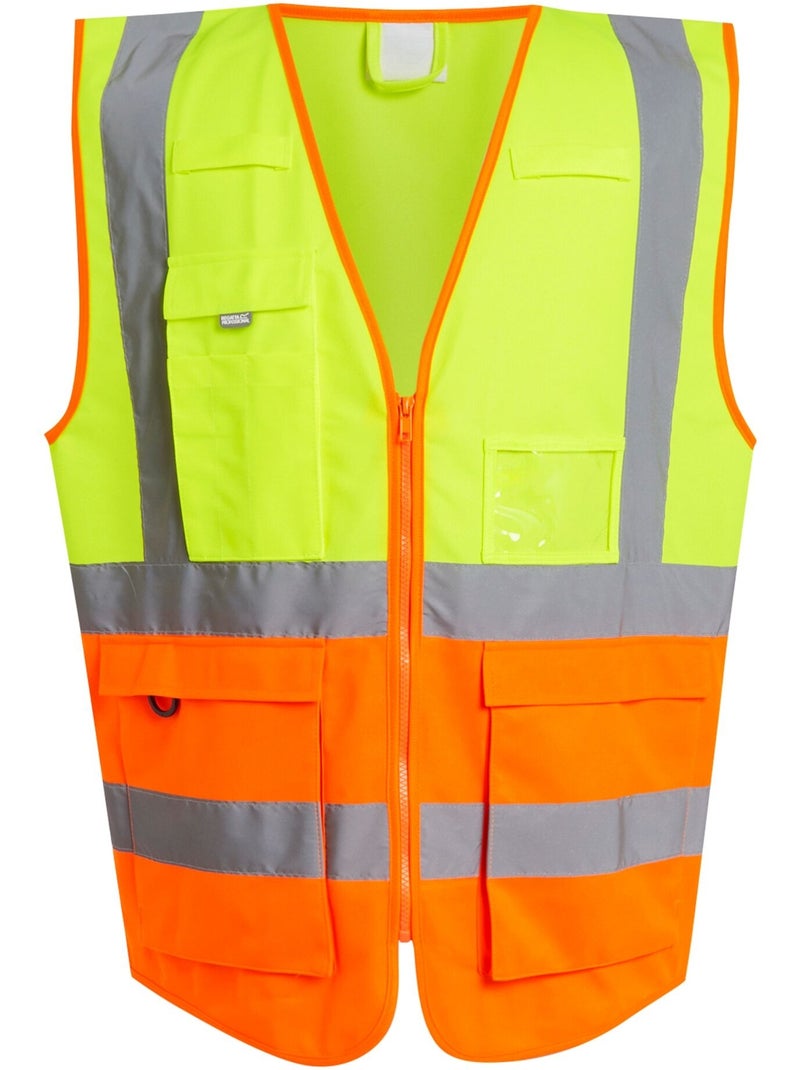 Gilet haute visibilité - regatta professional Jaune clair - Kiabi