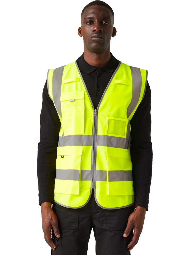 Gilet haute visibilité - regatta professional Jaune - Kiabi