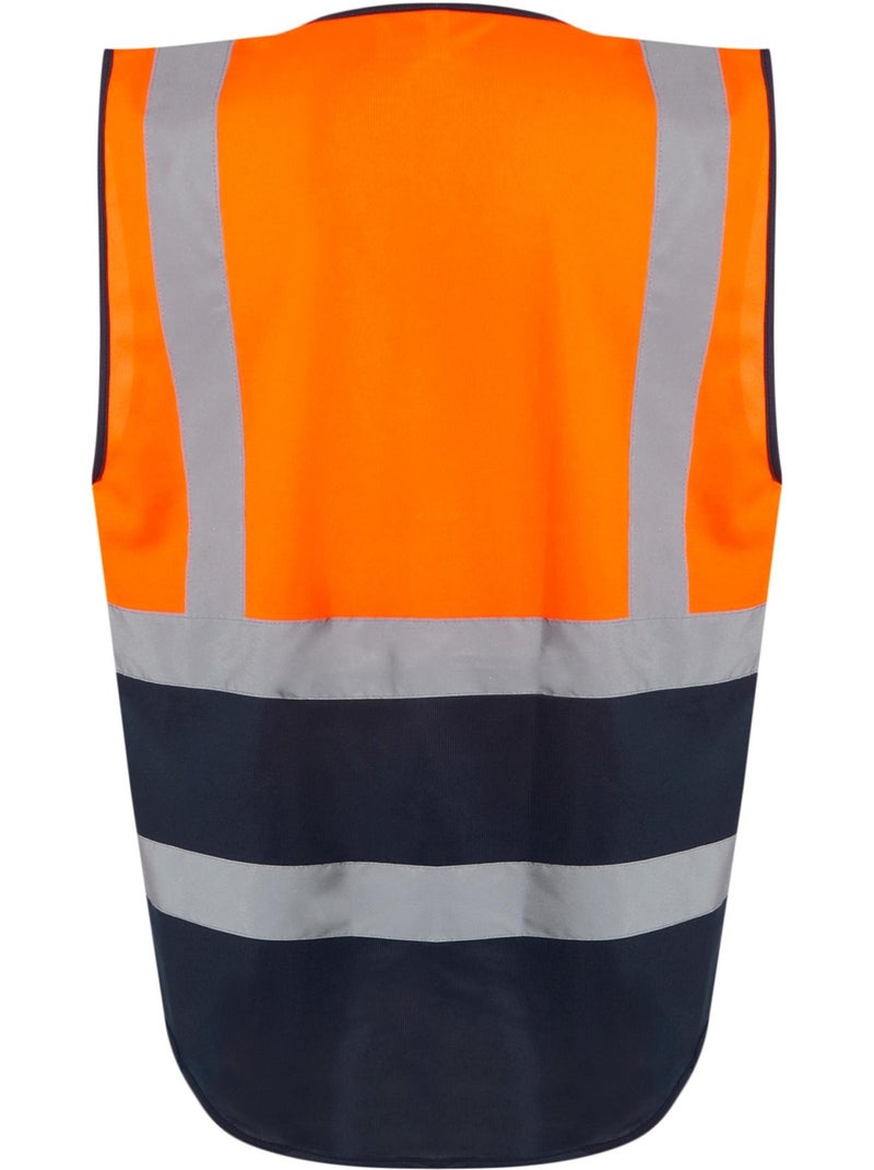 Gilet haute visibilité pro executive - regatta Bleu Jaune Bleu - Kiabi