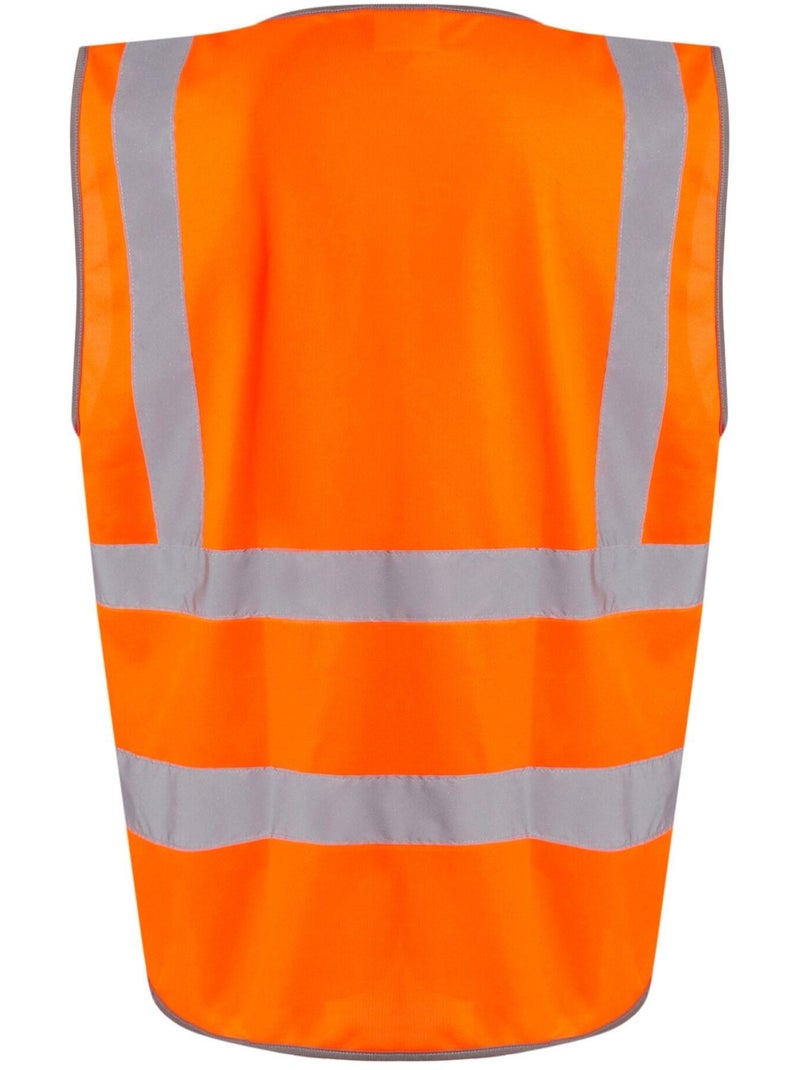 Gilet haute visibilité pro executive - regatta Bleu/Orange/Jaune - Kiabi