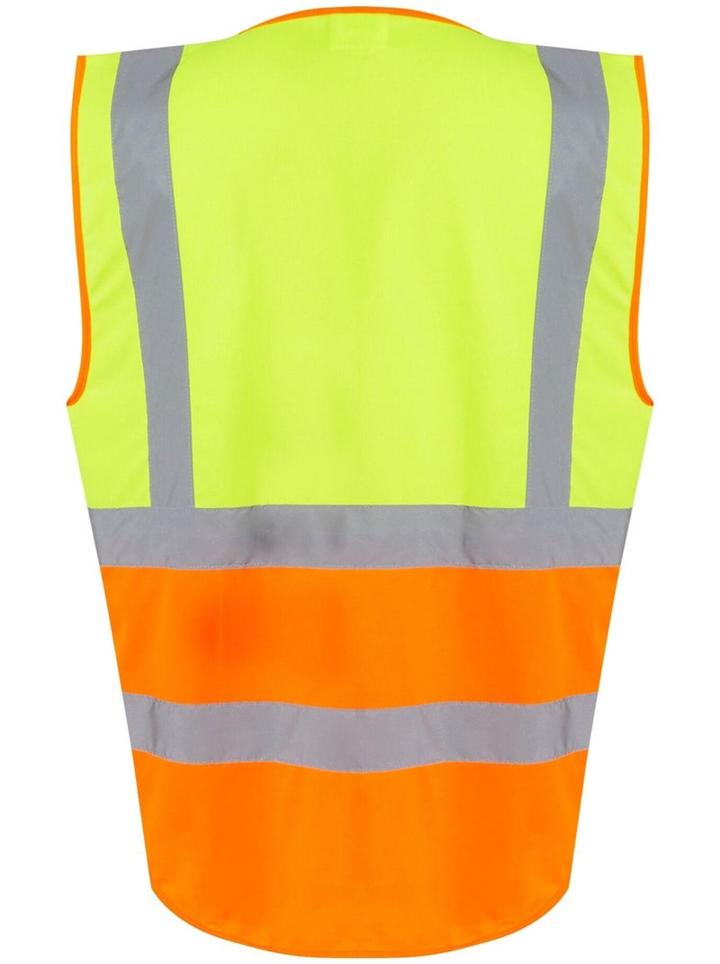 Gilet haute visibilité pro executive - regatta Jaune clair - Kiabi