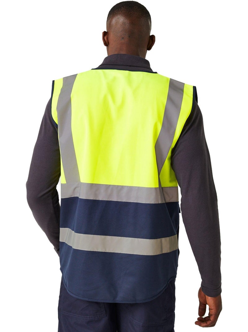 Gilet haute visibilité pro executive - regatta Jaune - Kiabi
