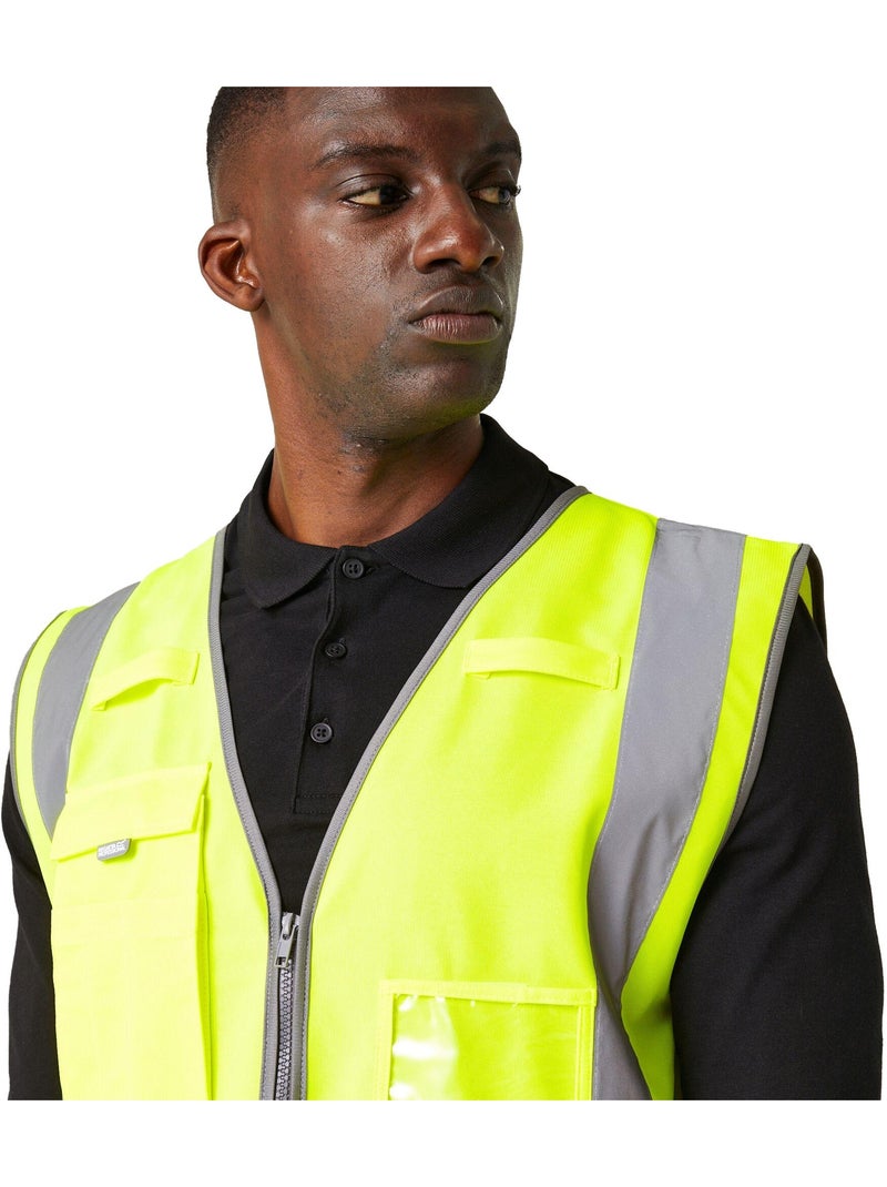 Gilet haute visibilité pro executive - regatta Jaune - Kiabi