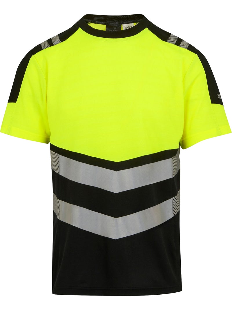 Gilet haute visibilité x-pro - regatta Noir Jaune - Kiabi
