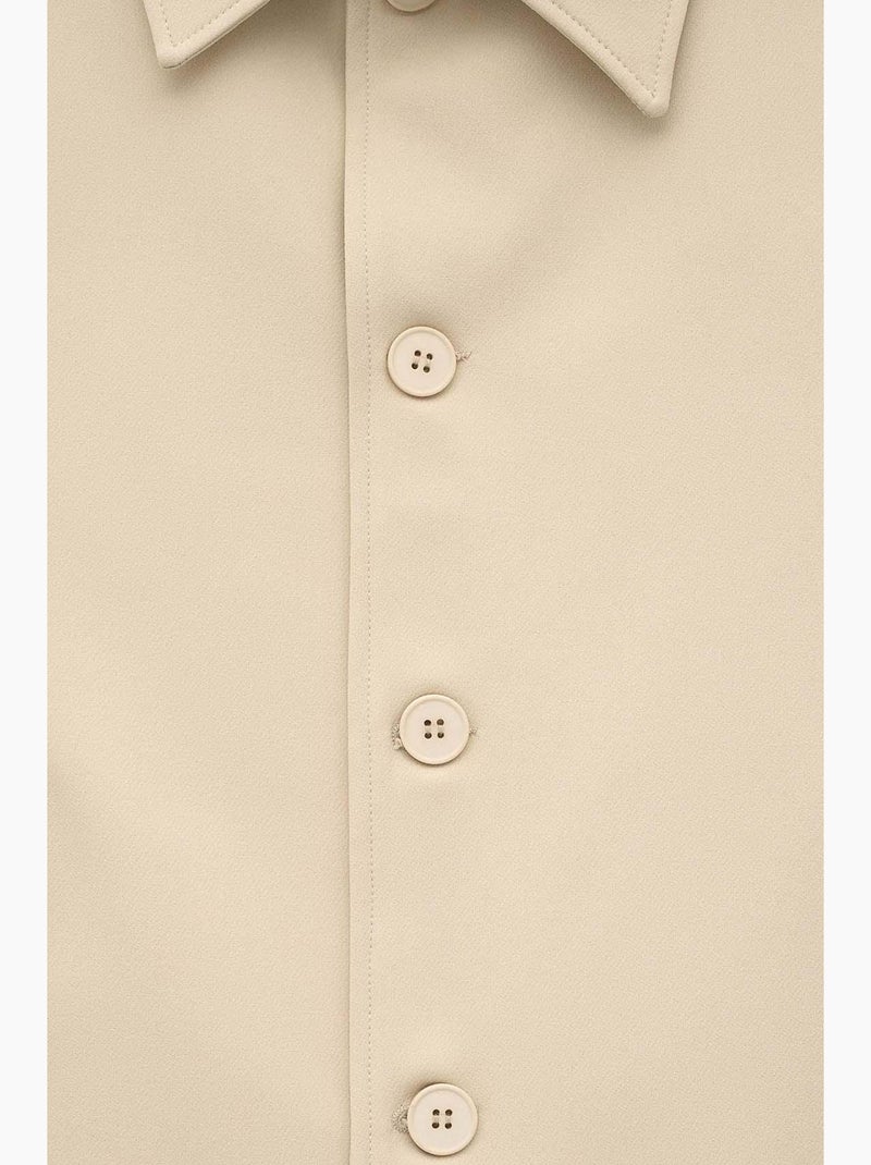 Gilet homme ajusté giesto Crème - Kiabi