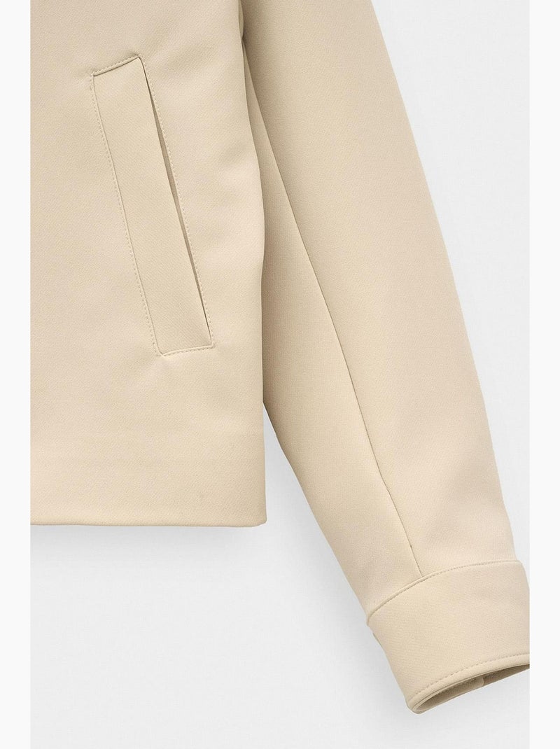 Gilet homme ajusté giesto Crème - Kiabi
