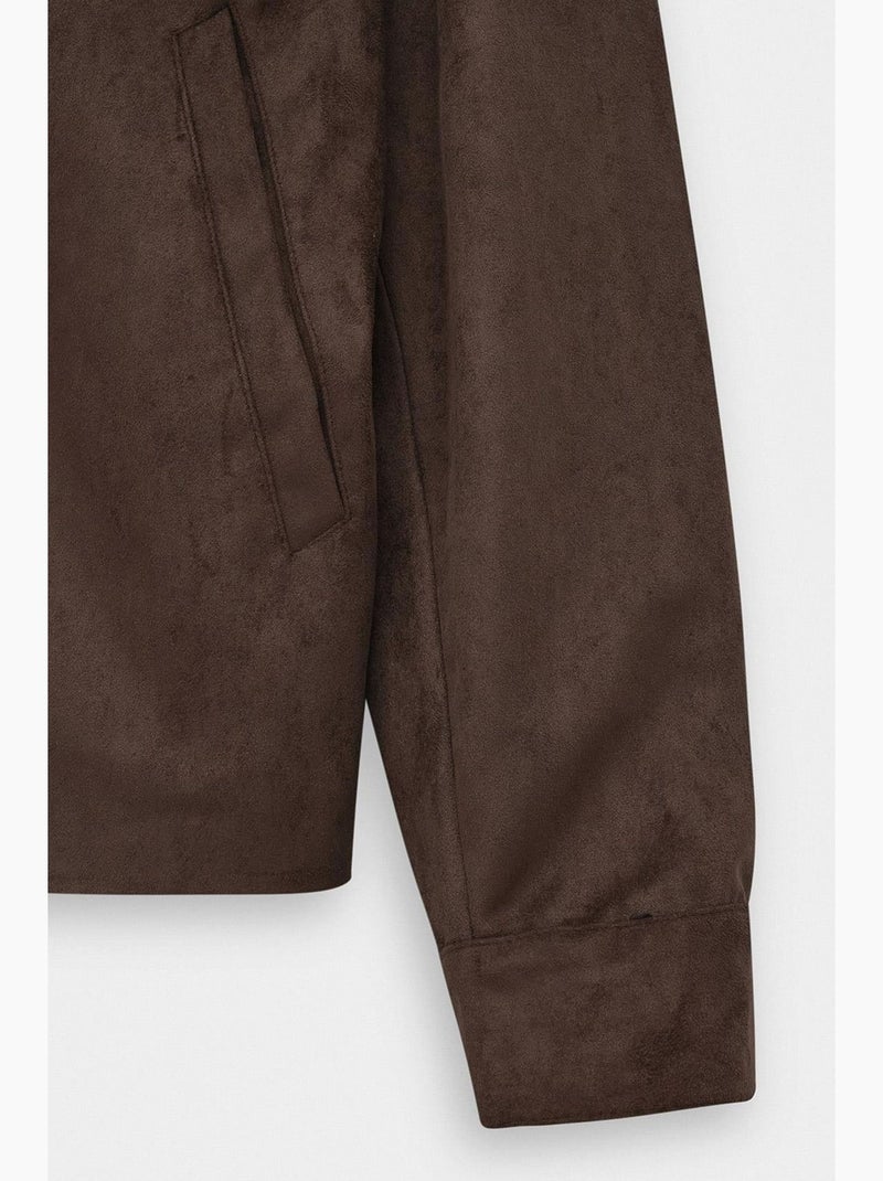 Gilet homme ajusté giesto Marron - Kiabi