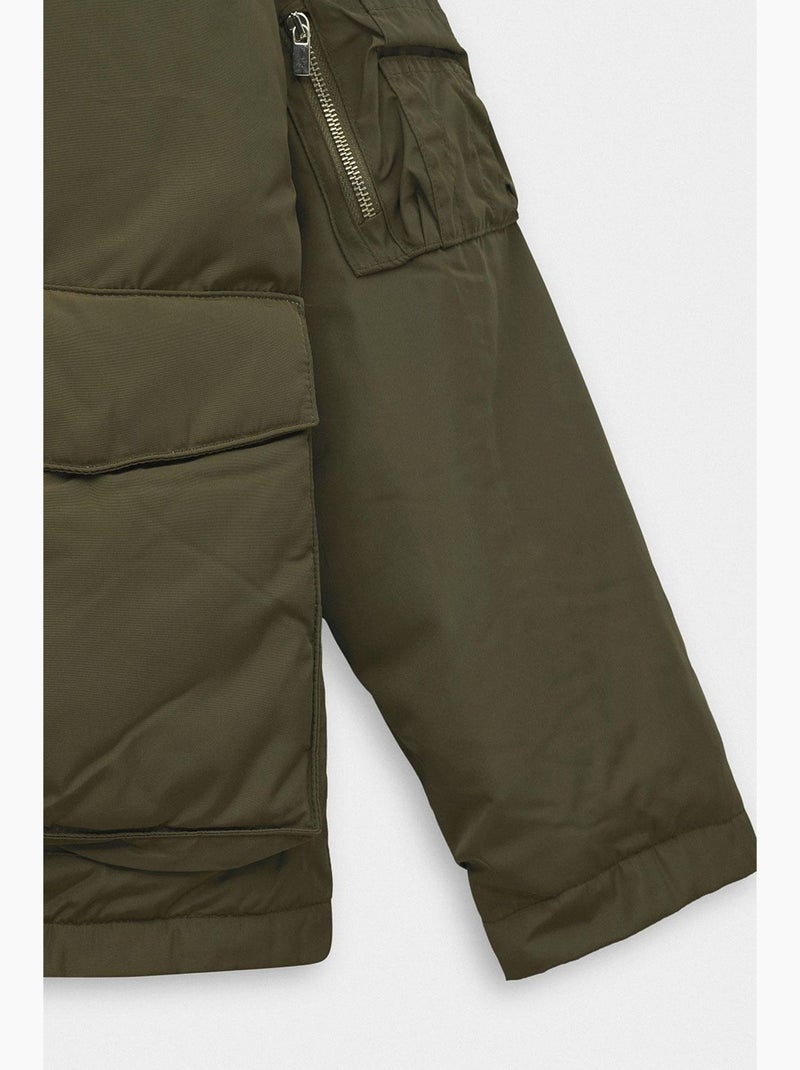 Gilet homme ajusté giesto Vert kaki - Kiabi