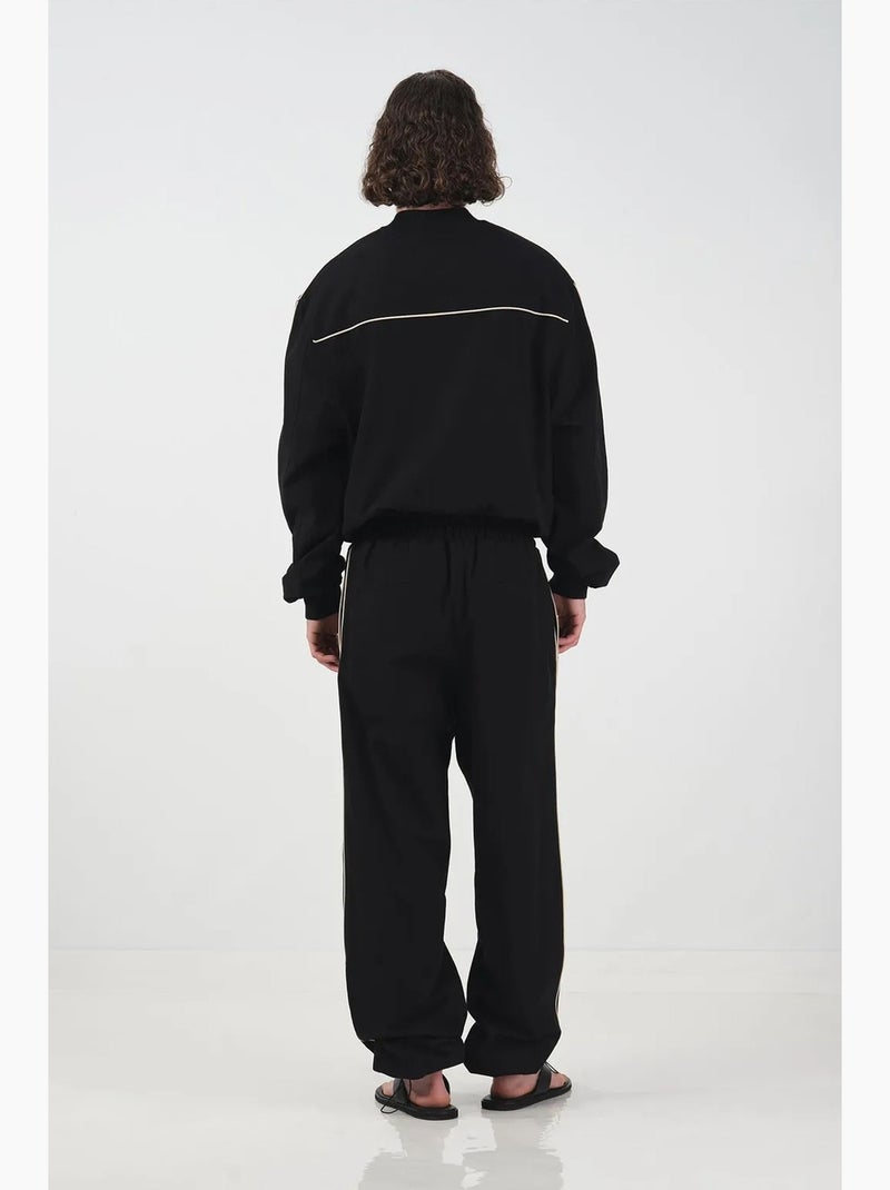 Gilet homme en coton à col bomber giesto Noir - Kiabi