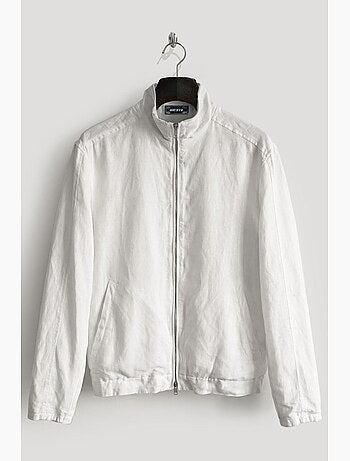 Gilet homme en tencel et lin giesto
