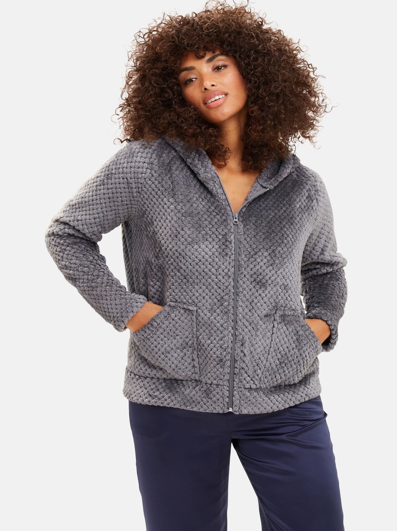 Gilet Hug Sans Complexe Gris - Kiabi