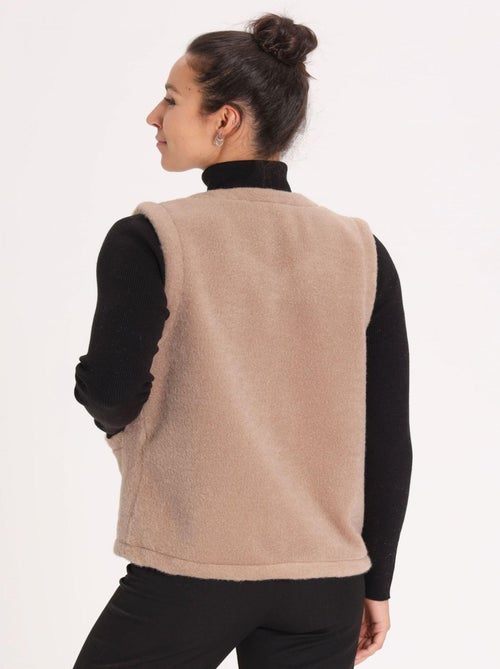 Gilet Iliess Brown | Gerard Pasquier - Kiabi