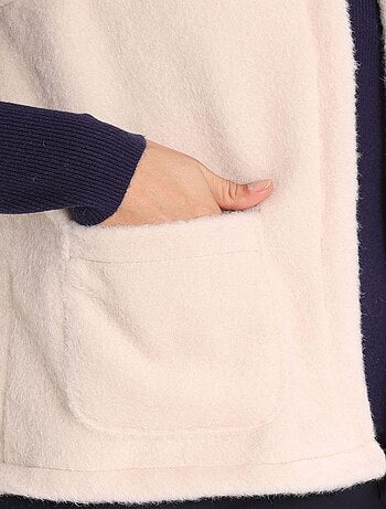 Gilet ILIESS Ecru Gilet